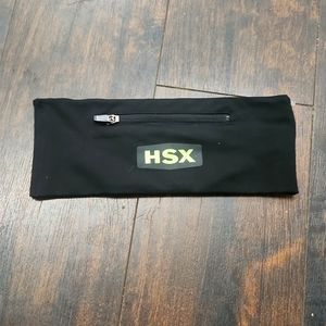 Hips-sister HSX Sport running belt XS black 4.5" waistband travel wallet